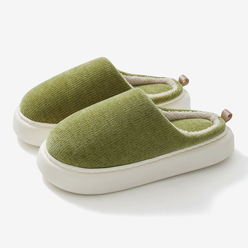 Women's Fluffy Velvet Lined Comfort Slides Corvine