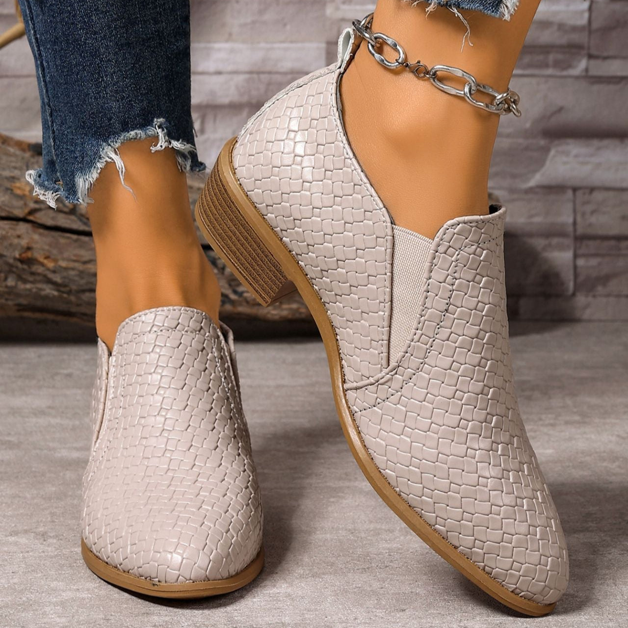 Women's Handcrafted Leather Ankle Boots Corvine