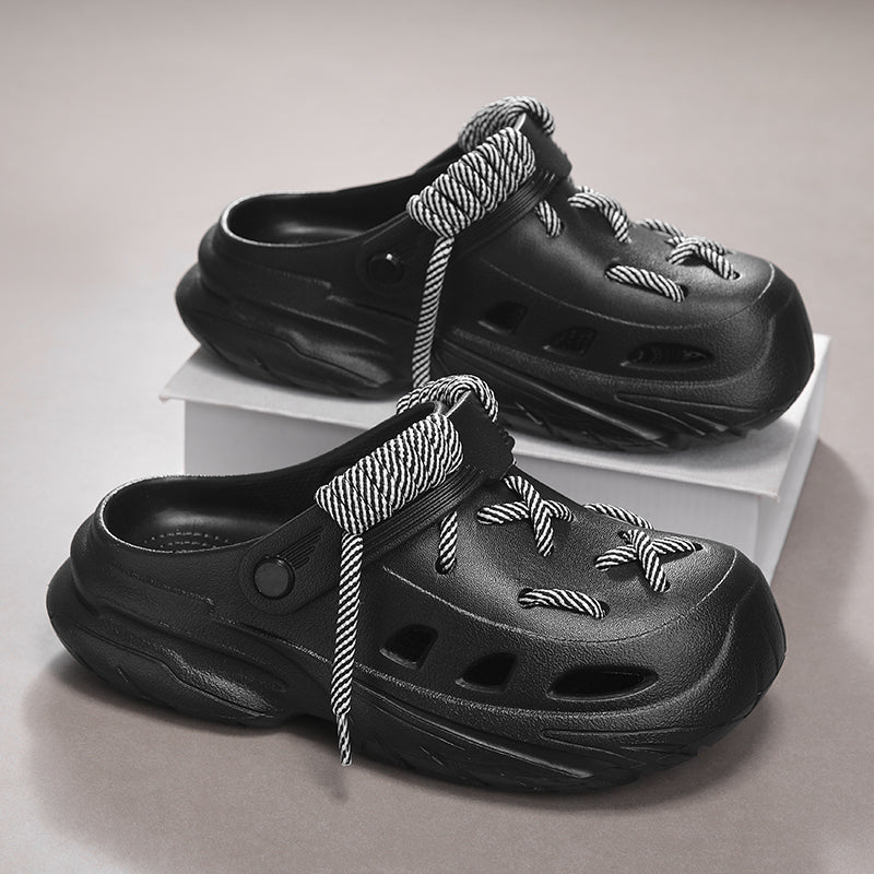Women's Laced Foam Clogs Corvine