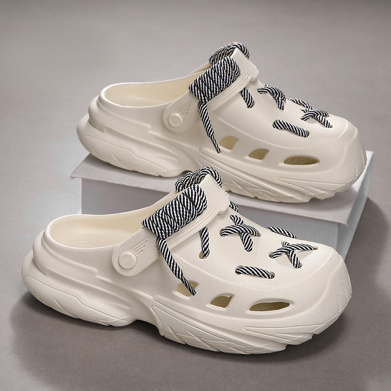 Women's Laced Foam Clogs Corvine