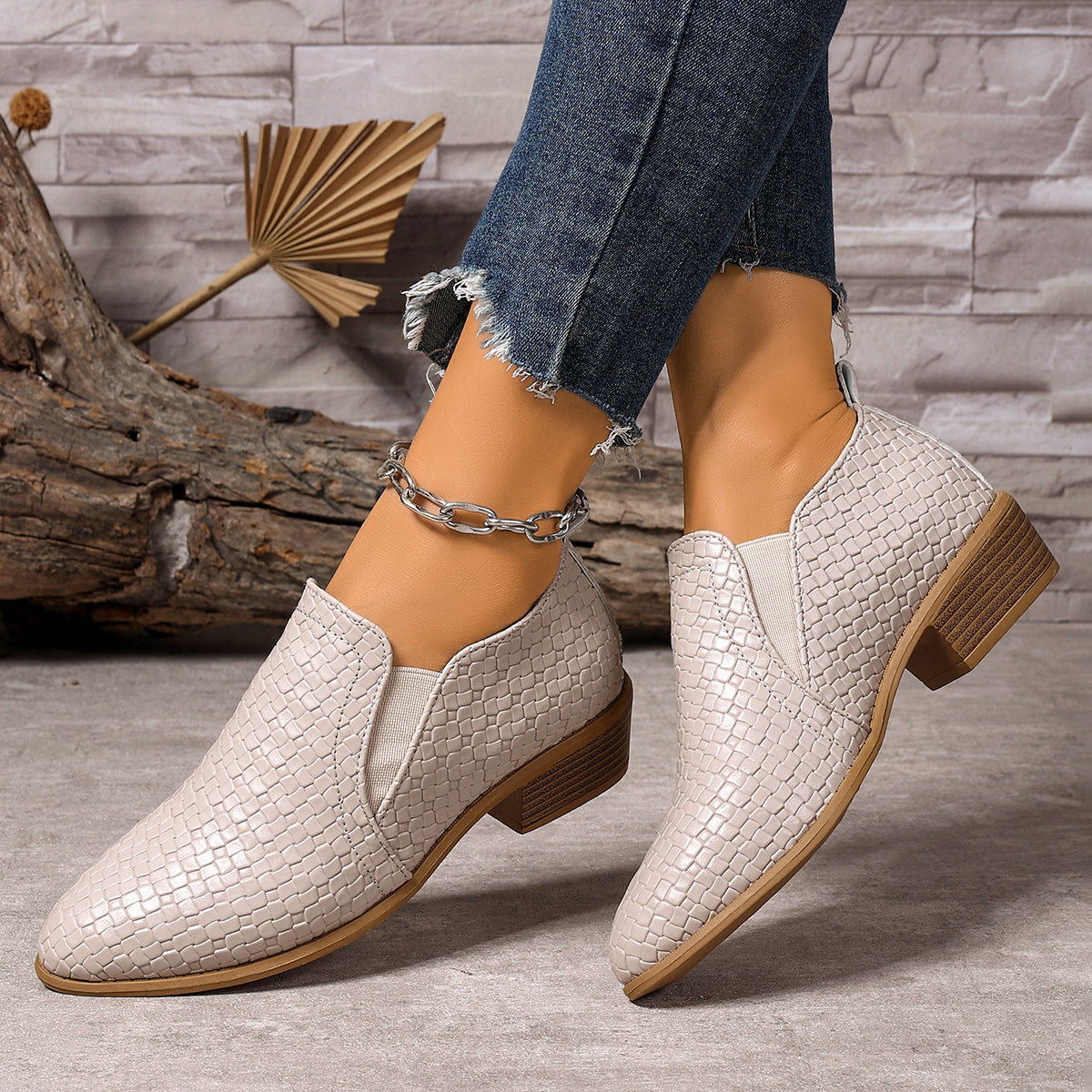 Women's Leather Ankle Boots Corvine