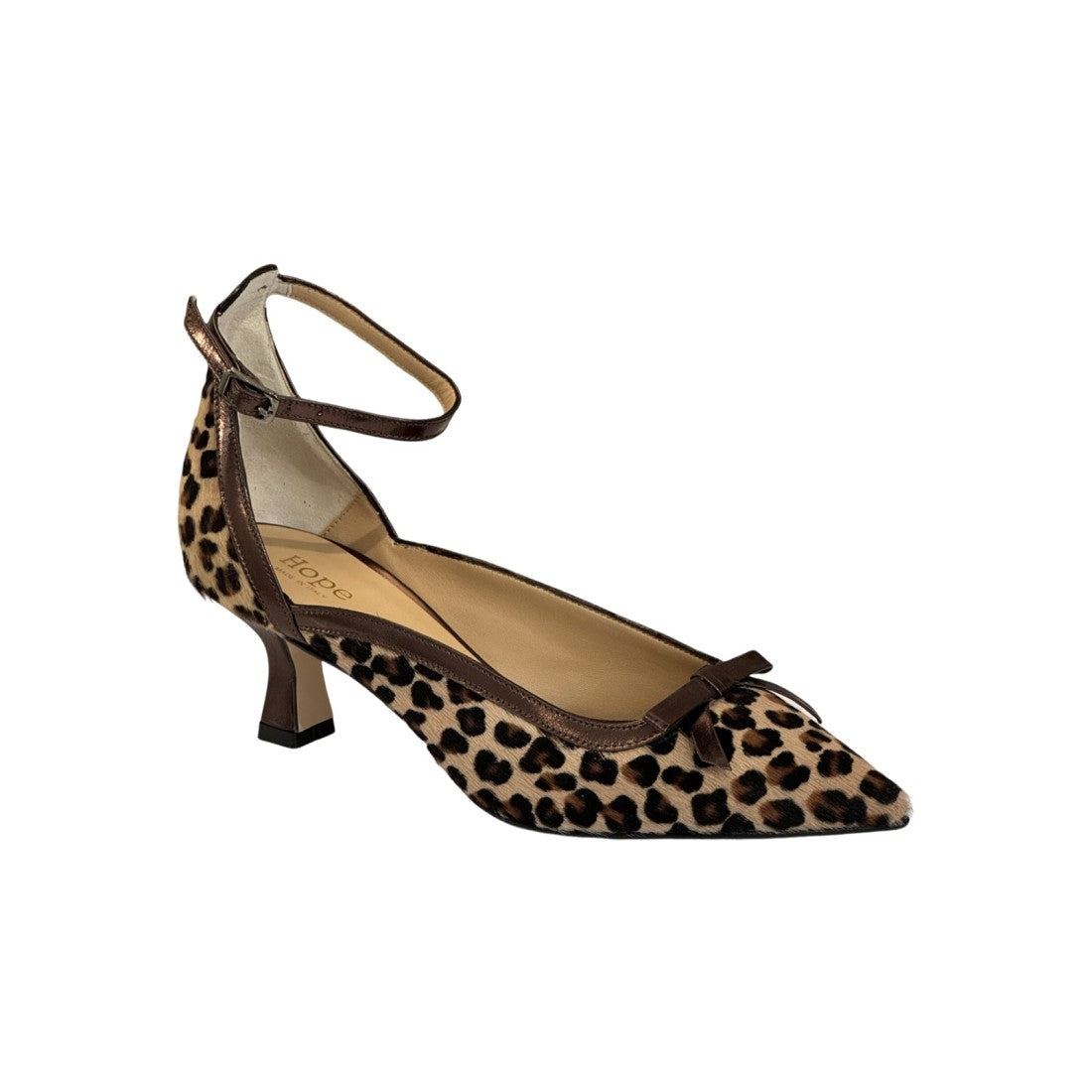 Women's Leopard Print Pointed Toe Heels Corvine