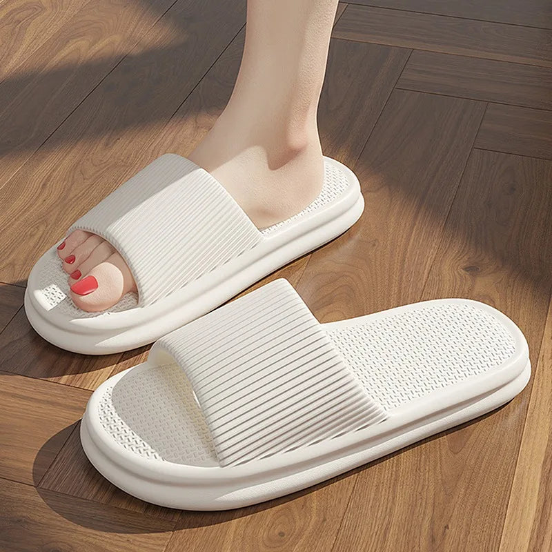 Women's Lightweight EVA Foam Ribbed Slides Corvine