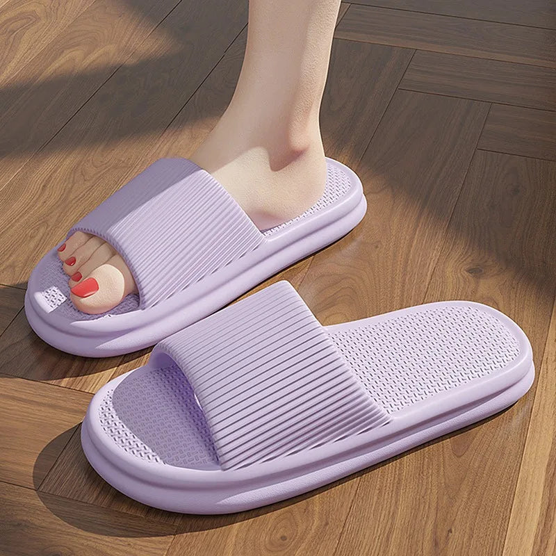 Women's Lightweight EVA Foam Ribbed Slides Corvine