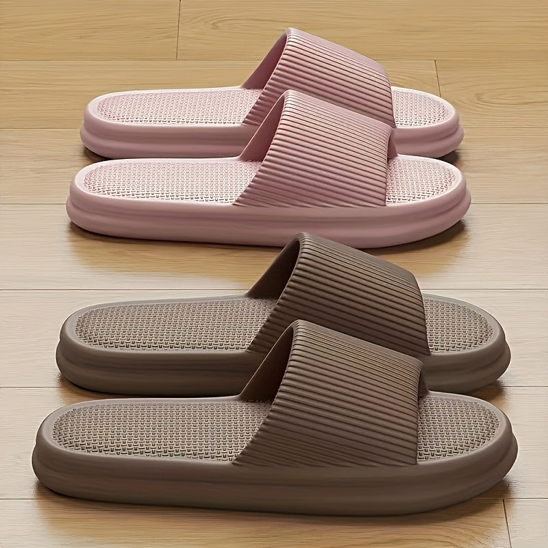 Women's Lightweight EVA Foam Ribbed Slides Corvine
