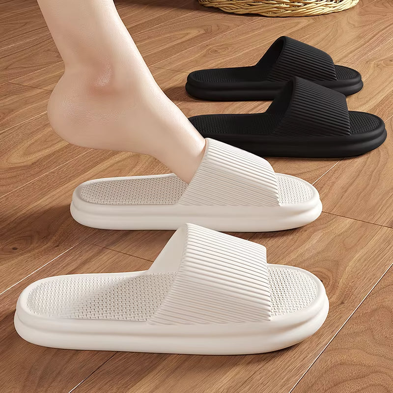 Women's Lightweight EVA Foam Ribbed Slides Corvine