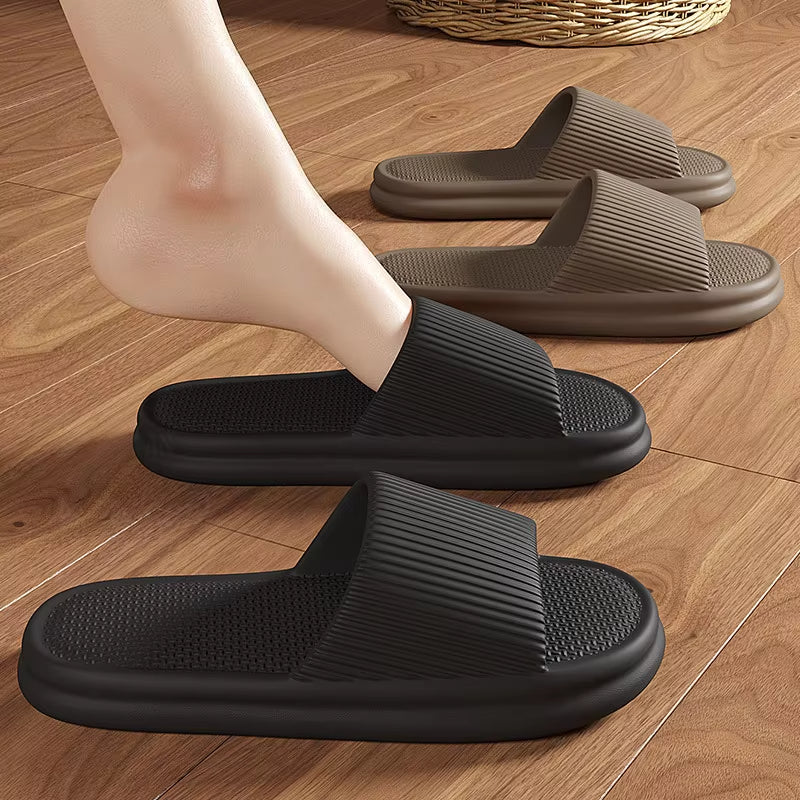 Women's Lightweight EVA Foam Ribbed Slides Corvine