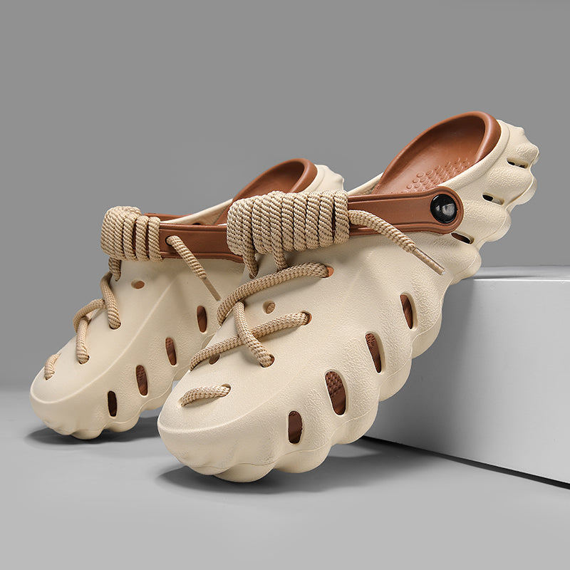 Women's Lightweight Foam Laced Clogs Corvine