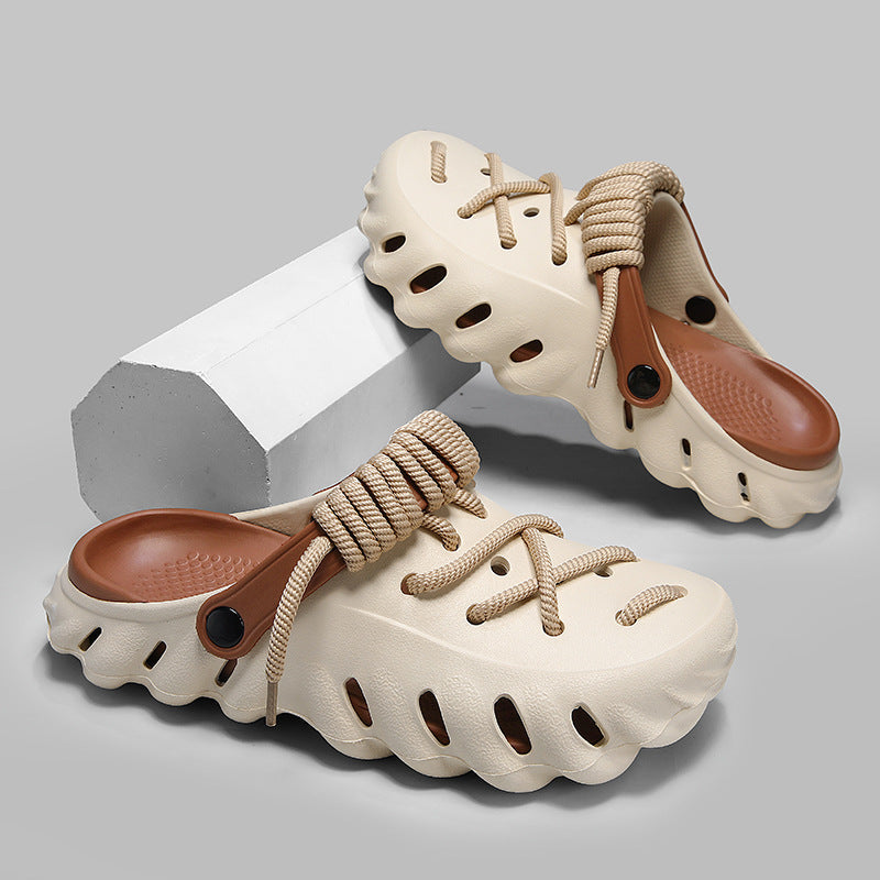 Women's Lightweight Foam Laced Clogs Corvine