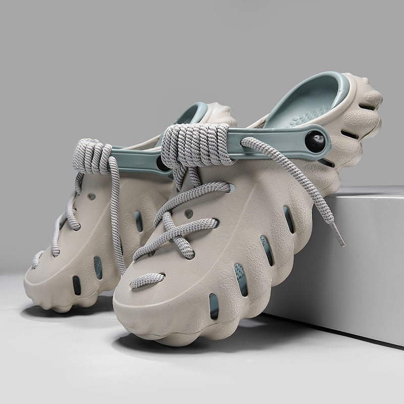 Women's Lightweight Foam Laced Clogs Corvine