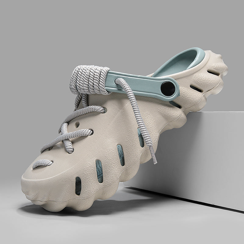 Women's Lightweight Foam Laced Clogs Corvine