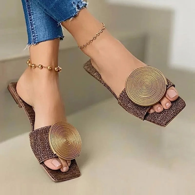Women's Lightweight Square Toe Sandals Corvine