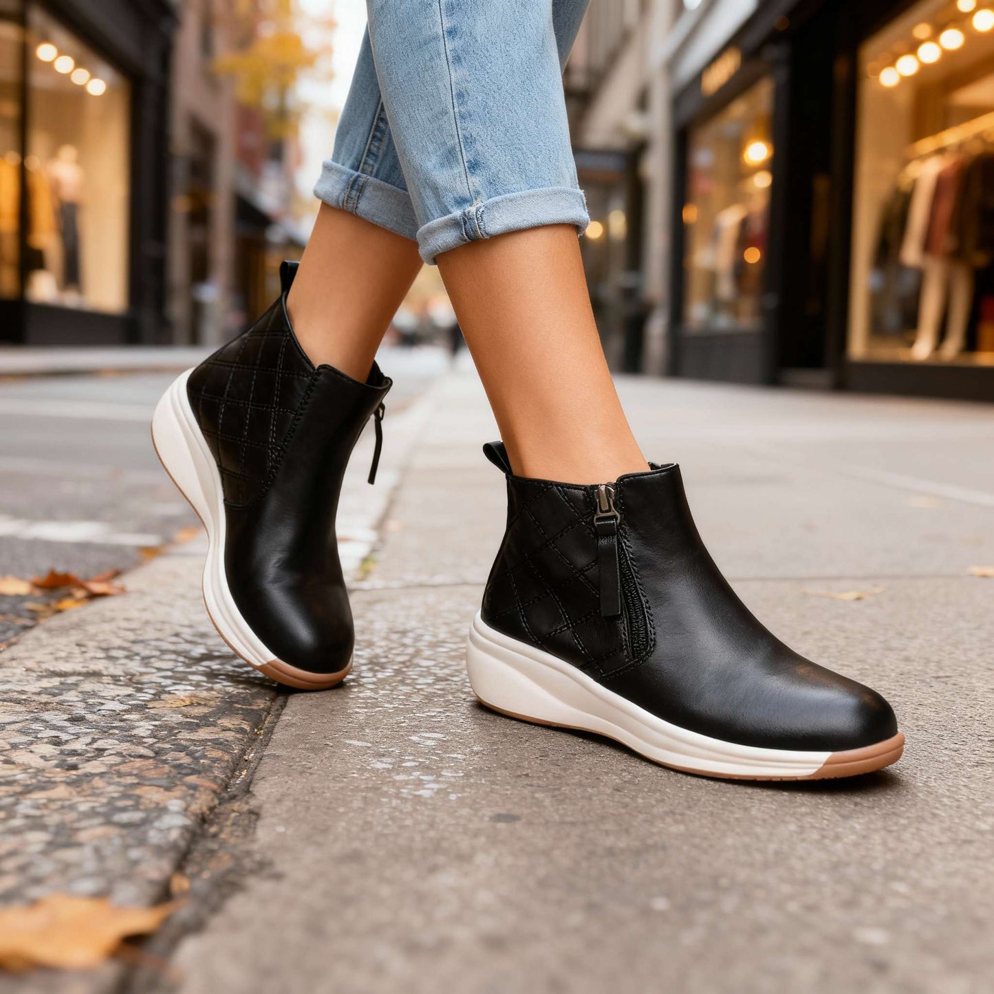 Women's Lightweight White Trainers Corvine