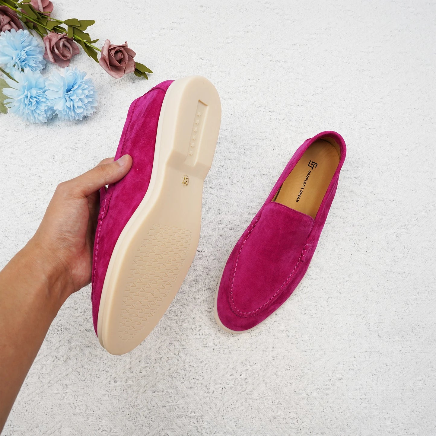 Women's Luxury Leather Loafers Corvine