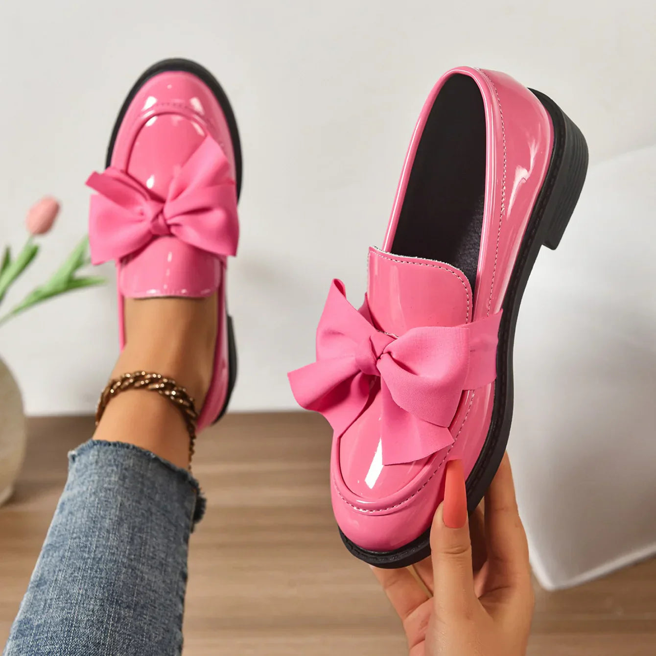 Women's Non-Slip Fabric Slip-On Shoes Corvine