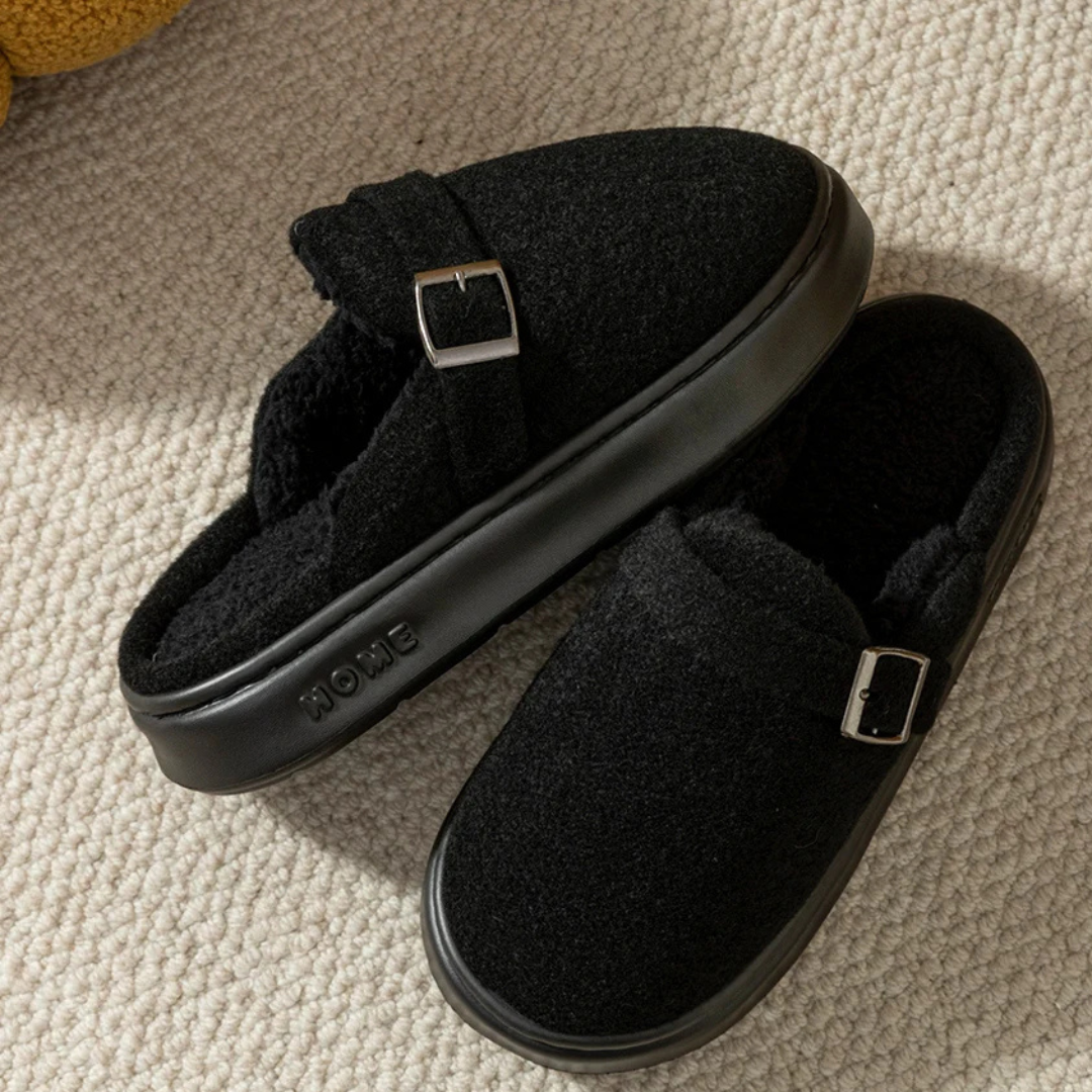 Women's Plush Fabric Comfort Slippers Corvine