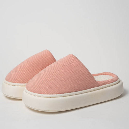 Women's Plush Fleece-Lined Comfort Slides Corvine