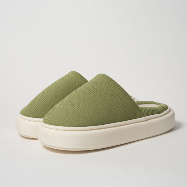 Women's Plush Fleece-Lined Comfort Slides Corvine