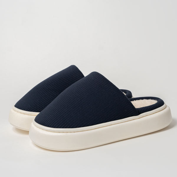 Women's Plush Fleece-Lined Comfort Slides Corvine