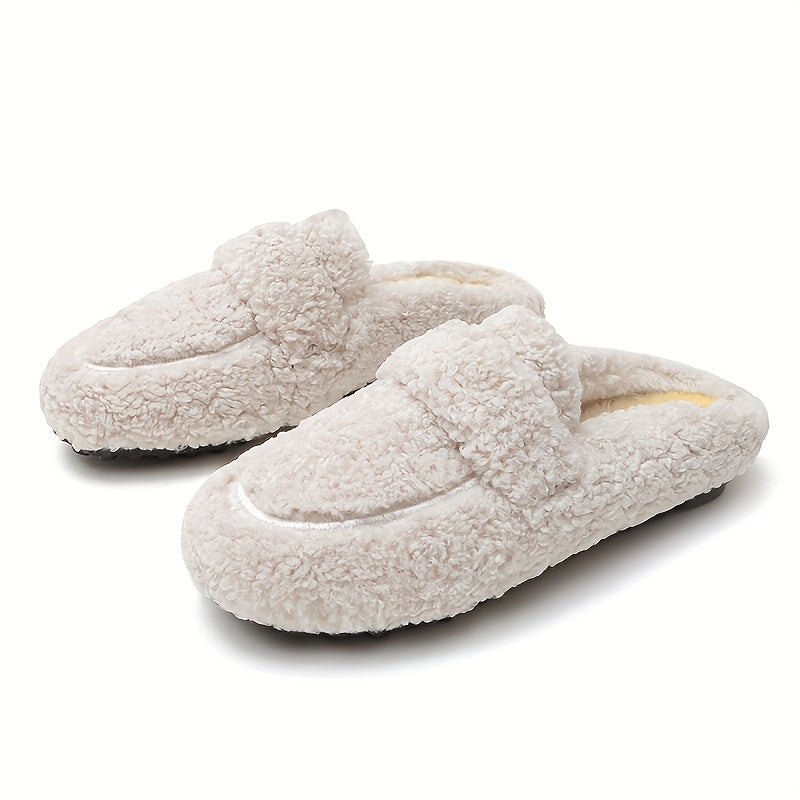 Women's Plush Teddy Fleece Loafer Slippers Corvine