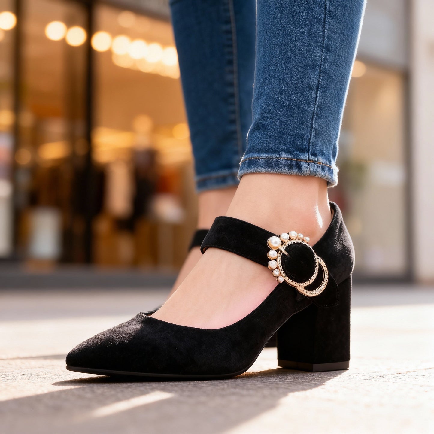 Women's Plush Velvet Heels Corvine