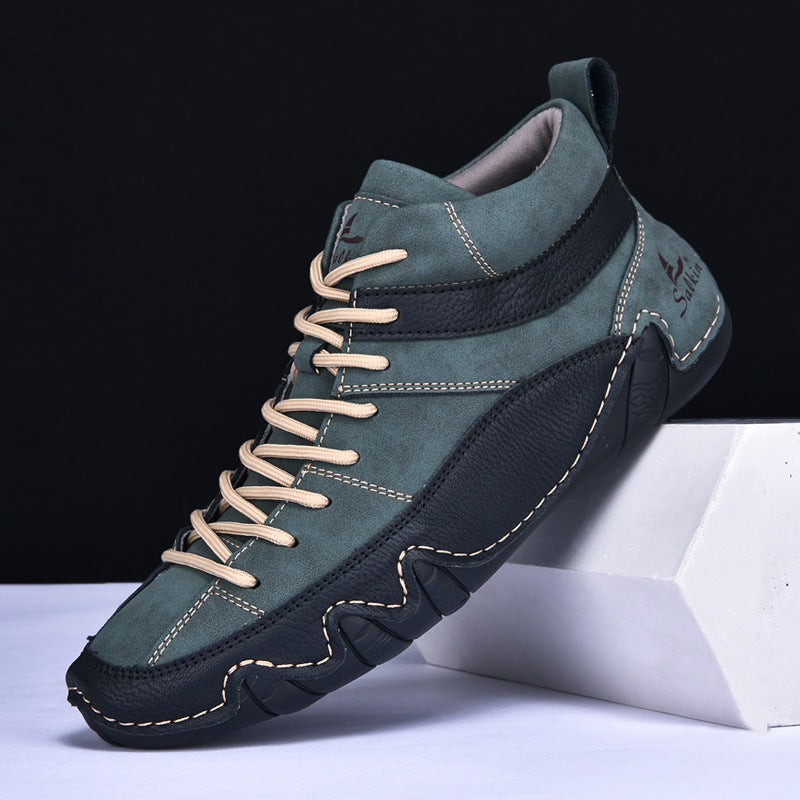 Women's Premium Nubuck Leather Walking Shoes Corvine