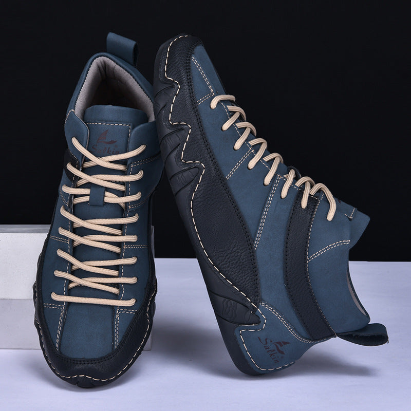 Women's Premium Nubuck Leather Walking Shoes Corvine