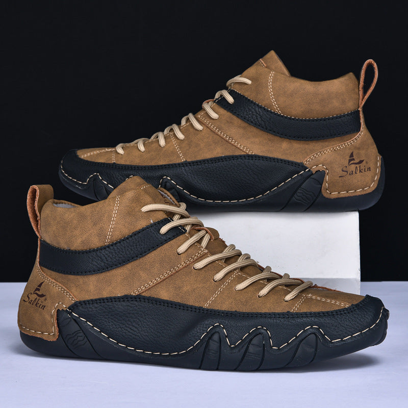 Women's Premium Nubuck Leather Walking Shoes Corvine