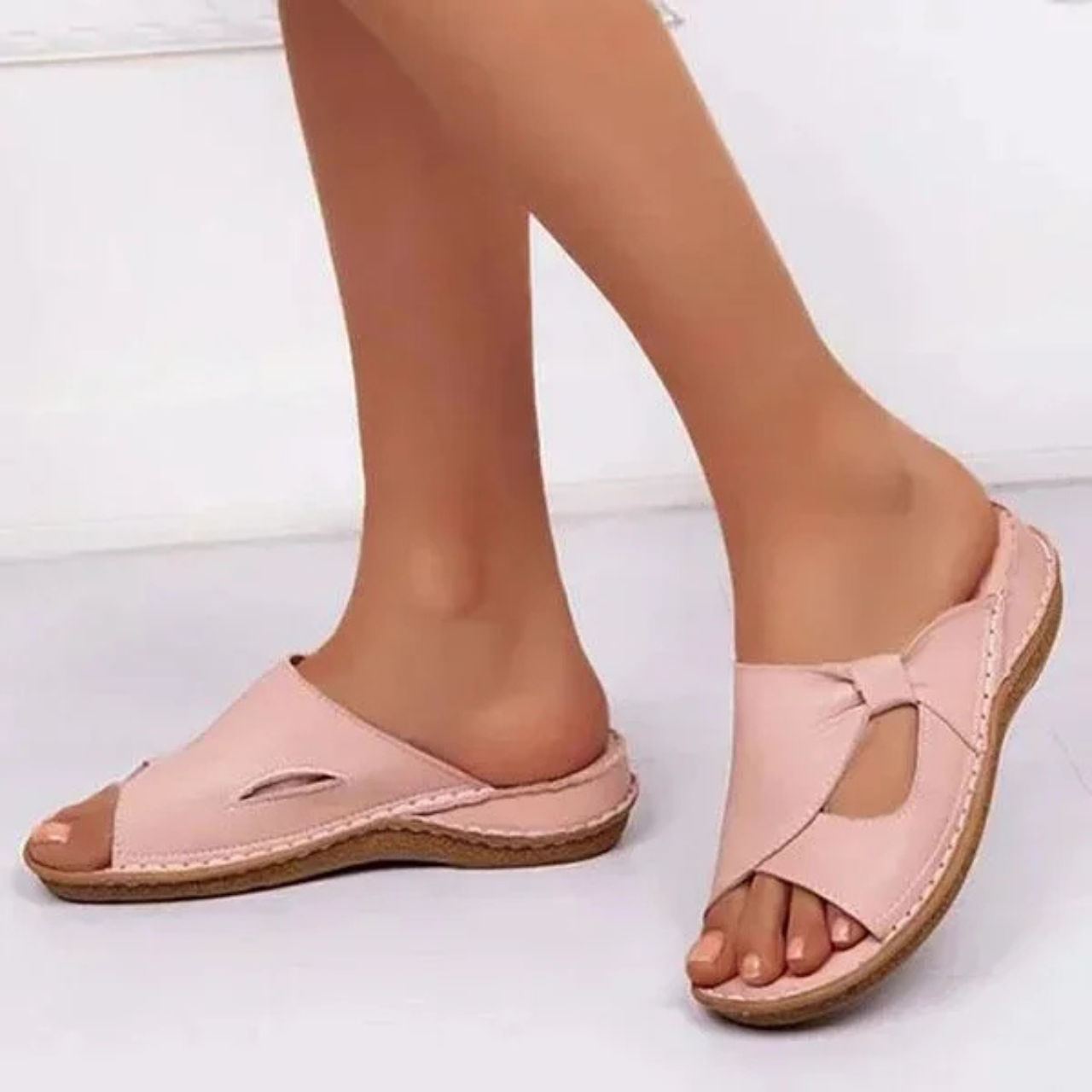 Women's Premium PU Leather Classic Sandals Corvine