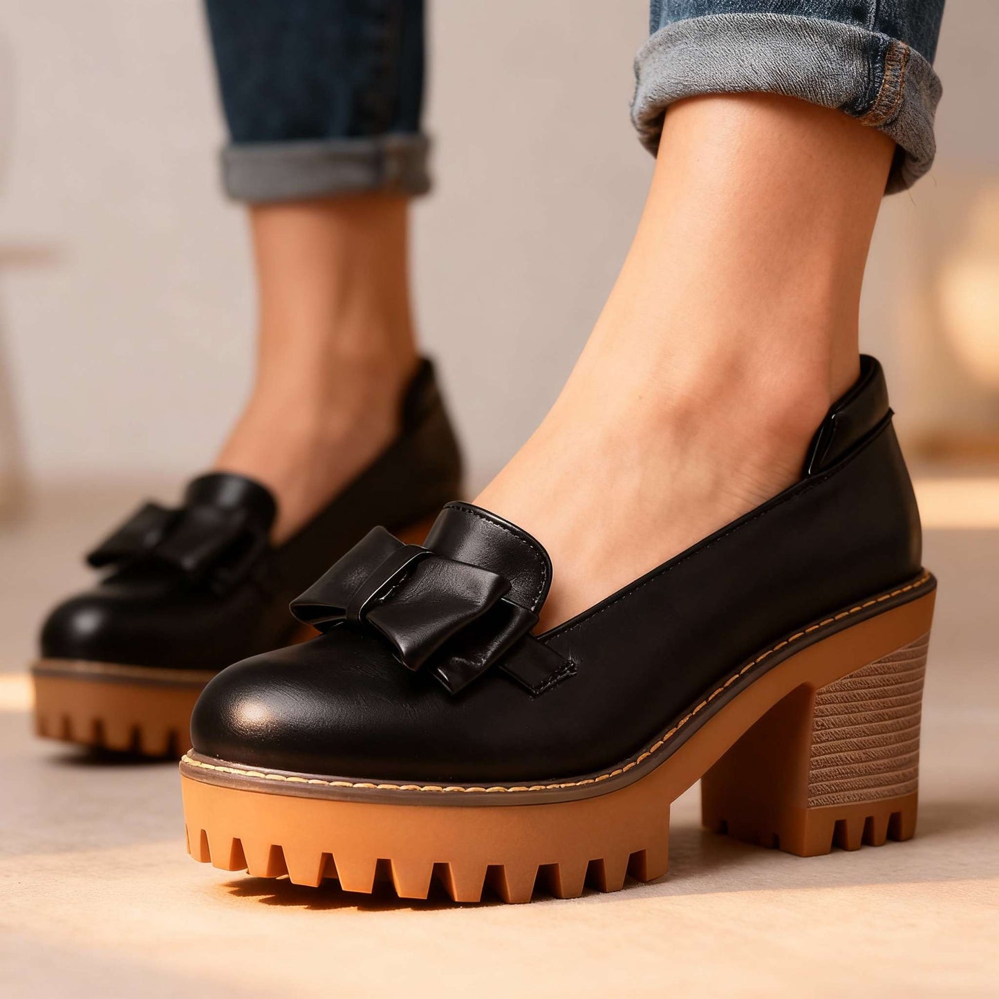 Women's Soft Fabric Slip-On Loafers Corvine