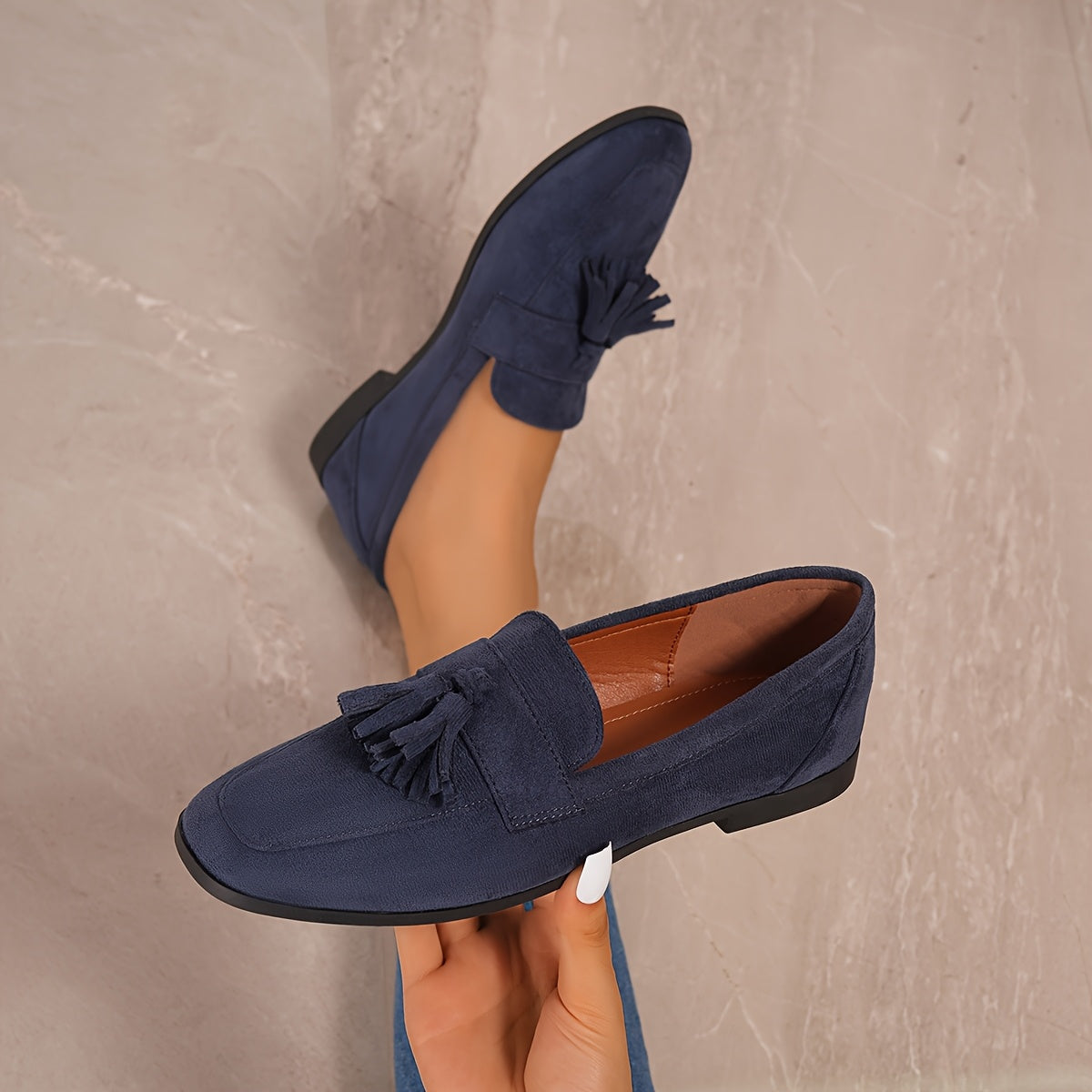 Women's Soft Finish Tassel Loafers Corvine