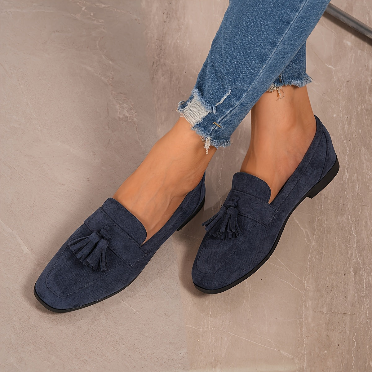 Women's Soft Finish Tassel Loafers Corvine