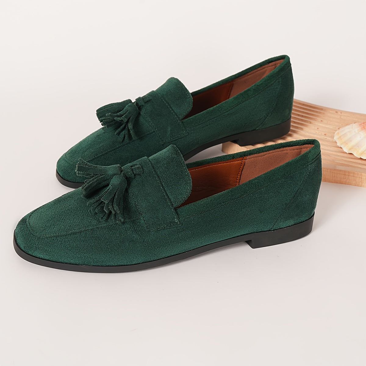 Women's Soft Finish Tassel Loafers Corvine
