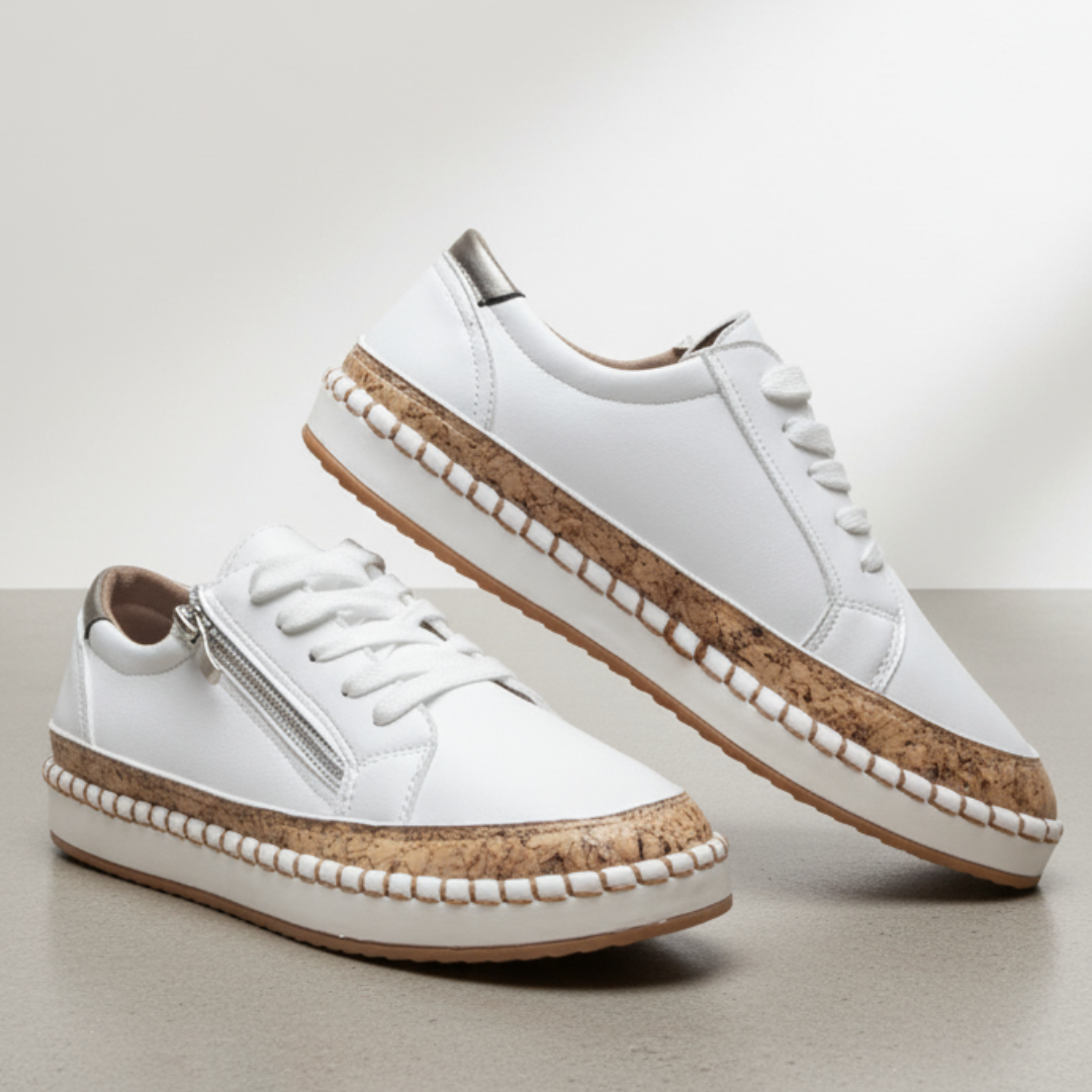 Women's Soft Lining Zip Slip On Sneakers Corvine