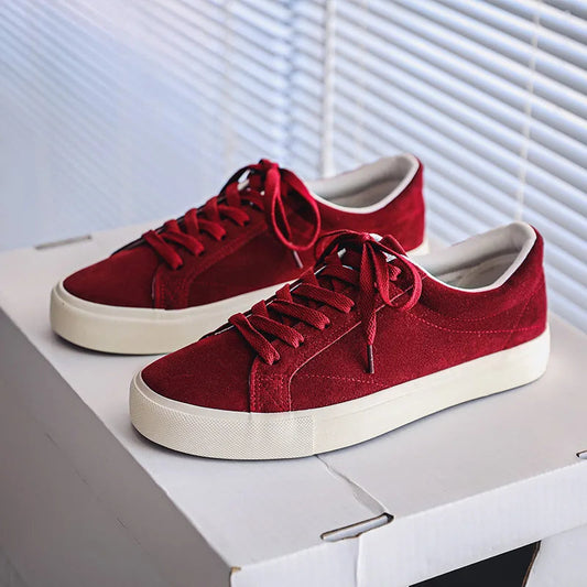 Women's Soft Suede Casual Trainers Corvine