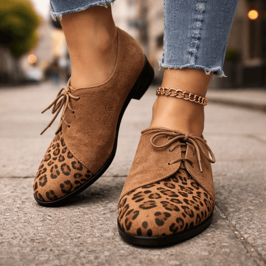 Women's Soft Suede Heels | Elegant Lace-Up Block Shoes | Comfortable Black Heels