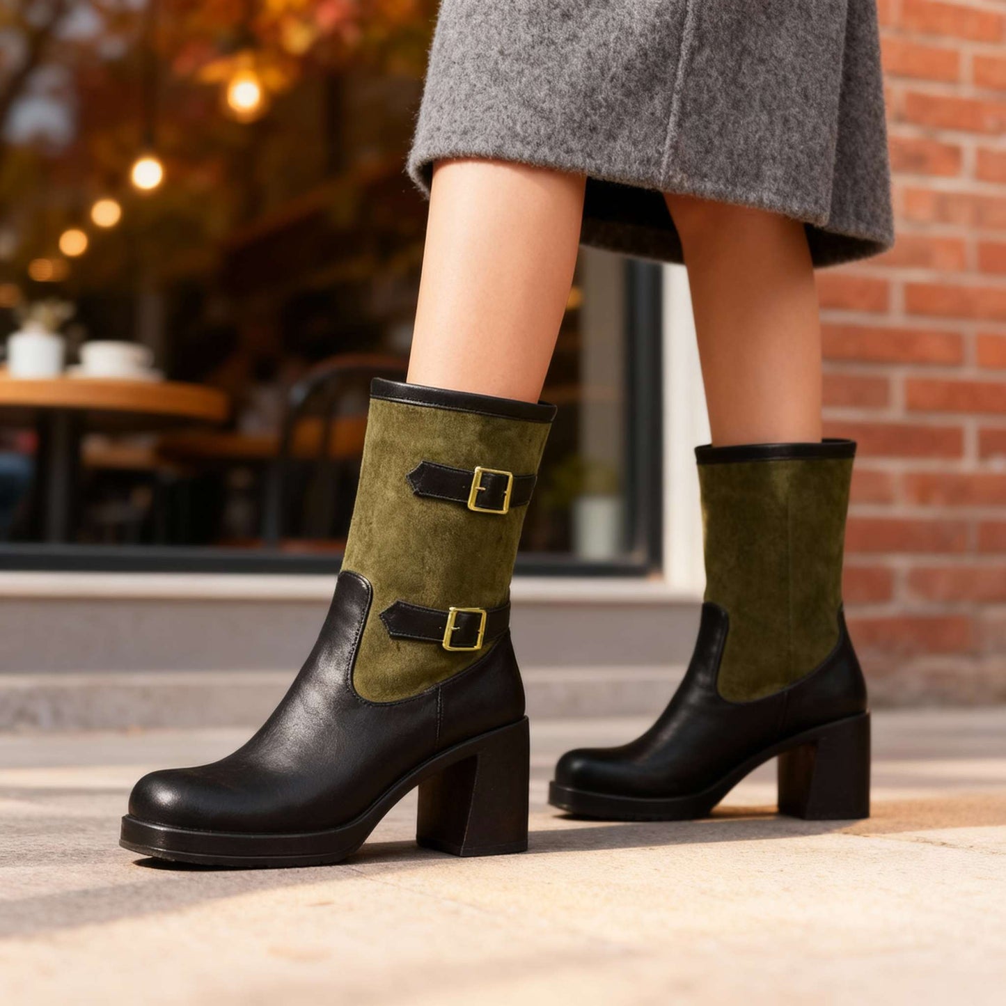 Women's Soft Suede Knee High Boots Corvine