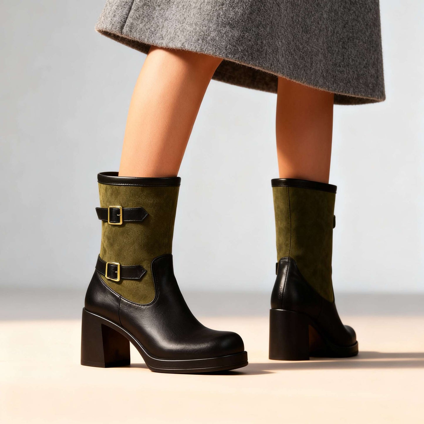 Women's Soft Suede Knee High Boots Corvine