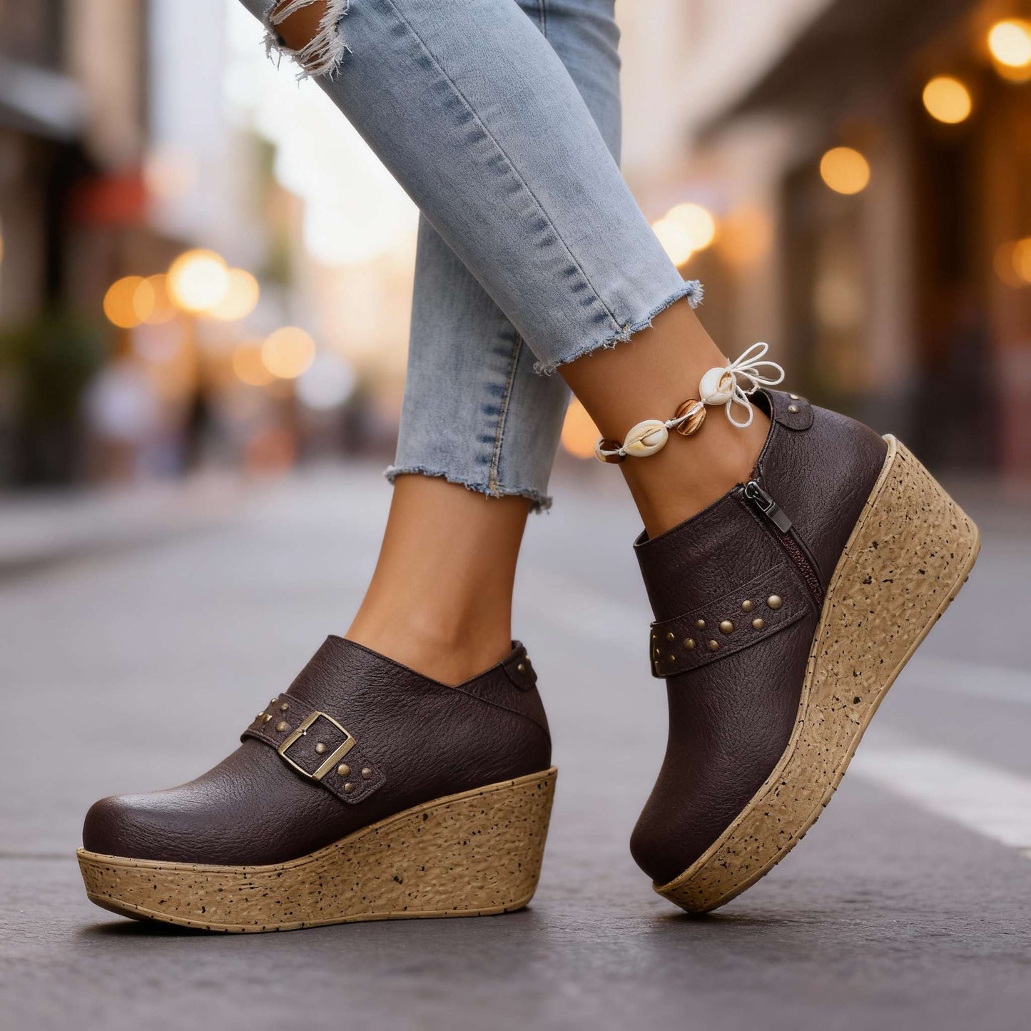 Women's Soft Synthetic Slip On Walking Shoes Corvine
