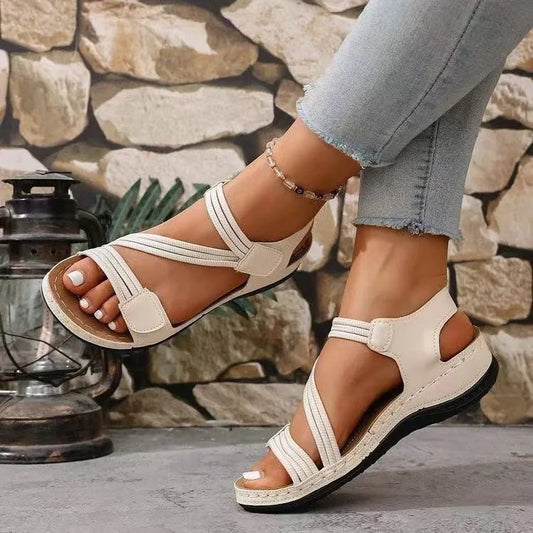 Women's Soft Wraparound Platform Sandals Corvine