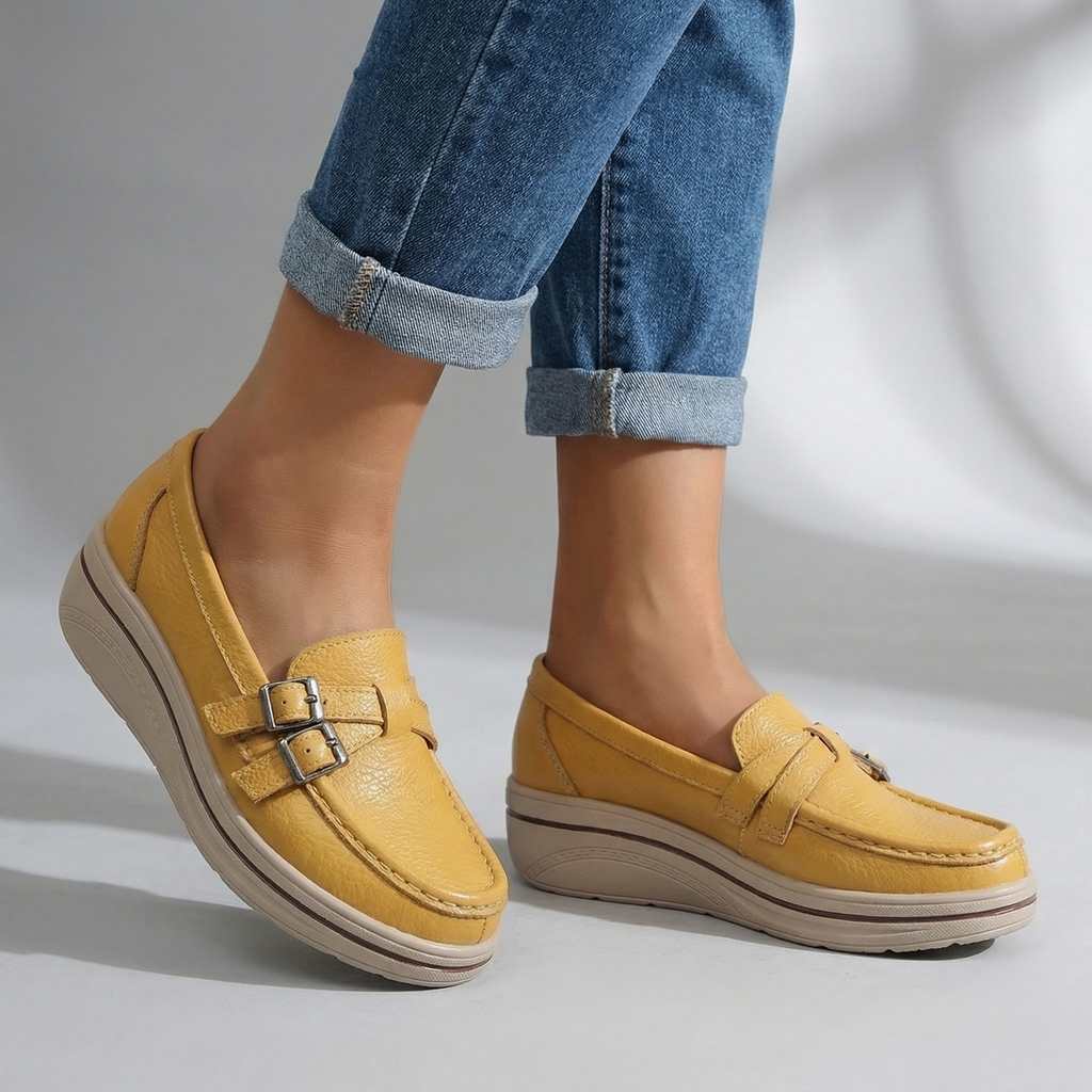 Women's Softly Textured Slip-On Loafers Corvine