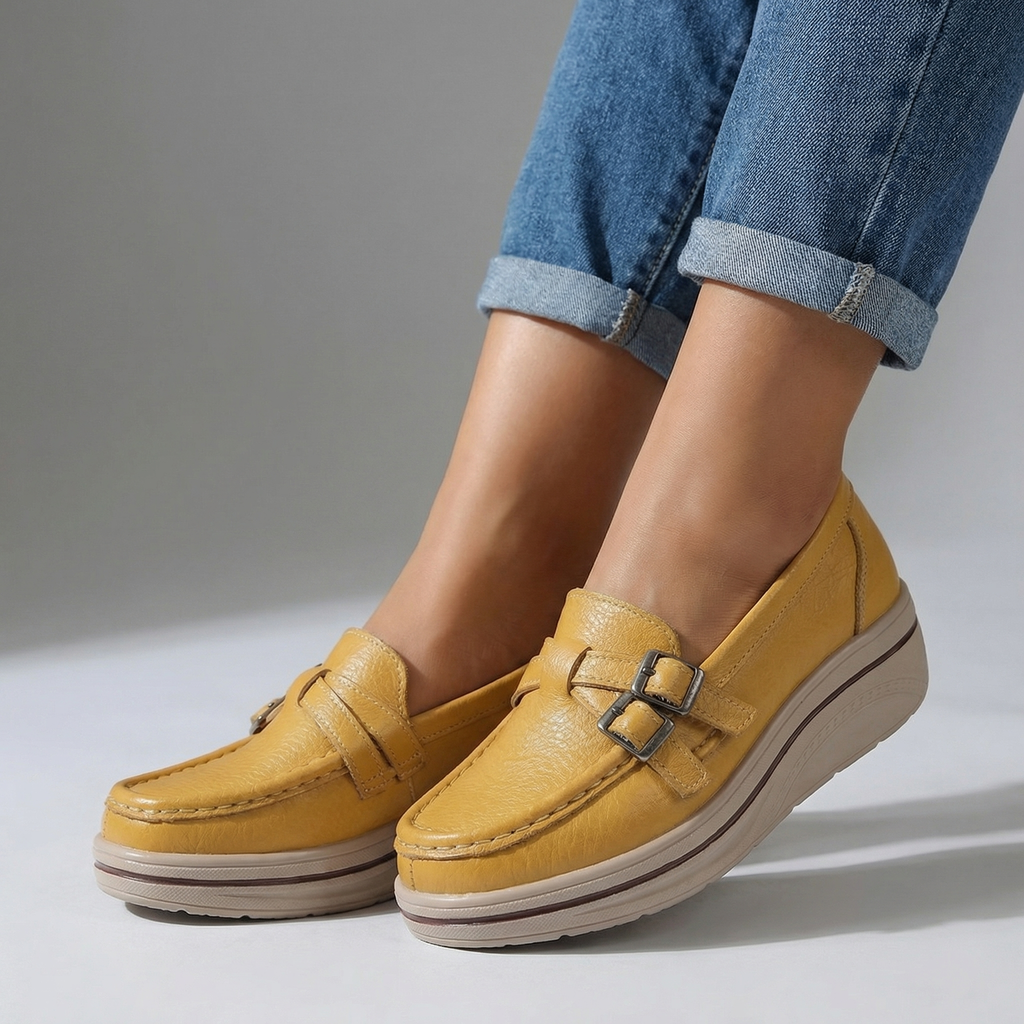 Women's Softly Textured Slip-On Loafers Corvine