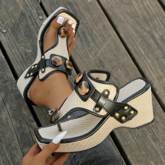 Women's Structured Resin Slide Sandals Corvine
