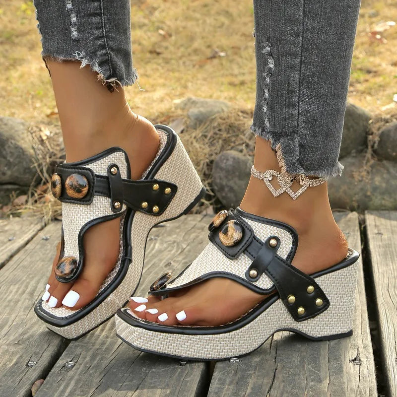 Women's Structured Resin Slide Sandals Corvine