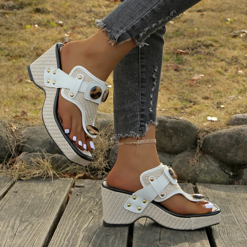 Women's Structured Resin Slide Sandals Corvine