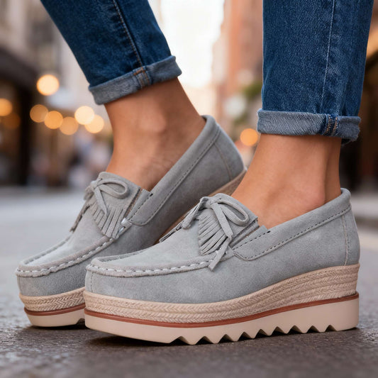 Women's Supportive Platform Loafers Corvine