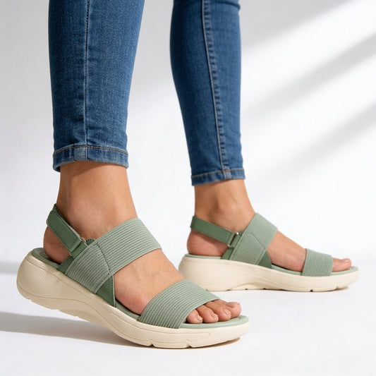 Women's Synthetic Adjustable Platform Sandals Corvine