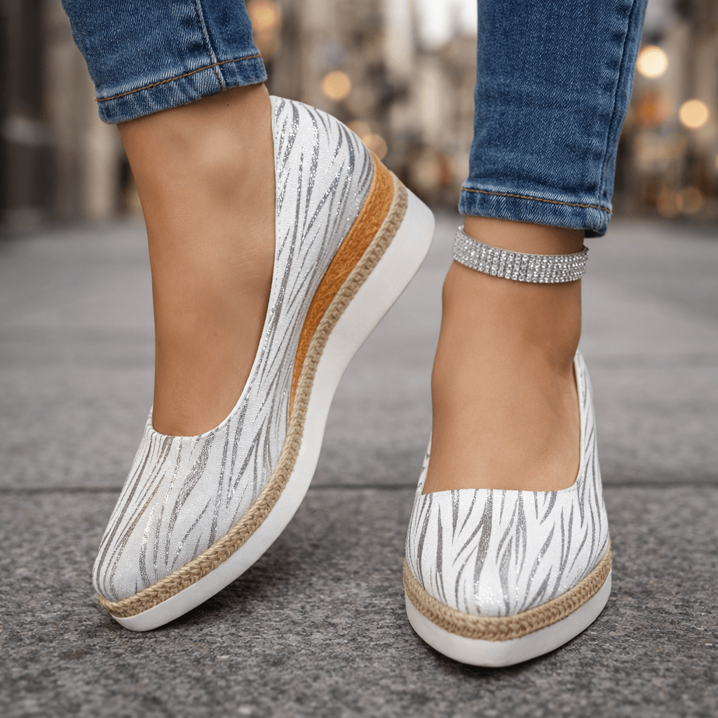 Women's Textured Platform Shoes | Stylish Lightweight Casual Footwear