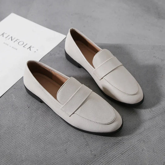 Women's Vintage Leather Loafers Corvine