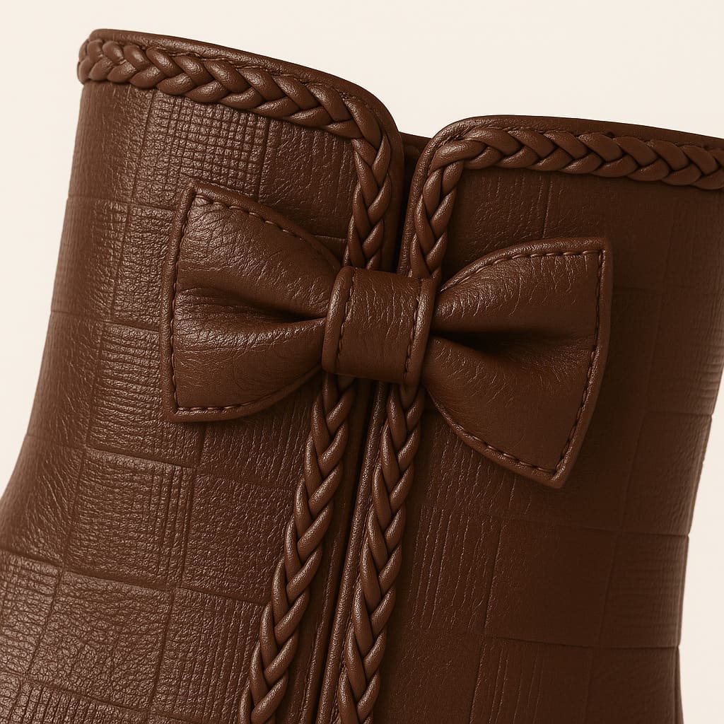 Women's Water-Resistant Vegan Leather Booties Corvine